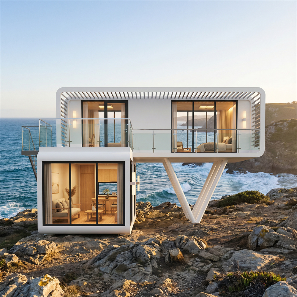 Cabină de camping cu capsulă spațială de tip V, ecologică, impermeabilă