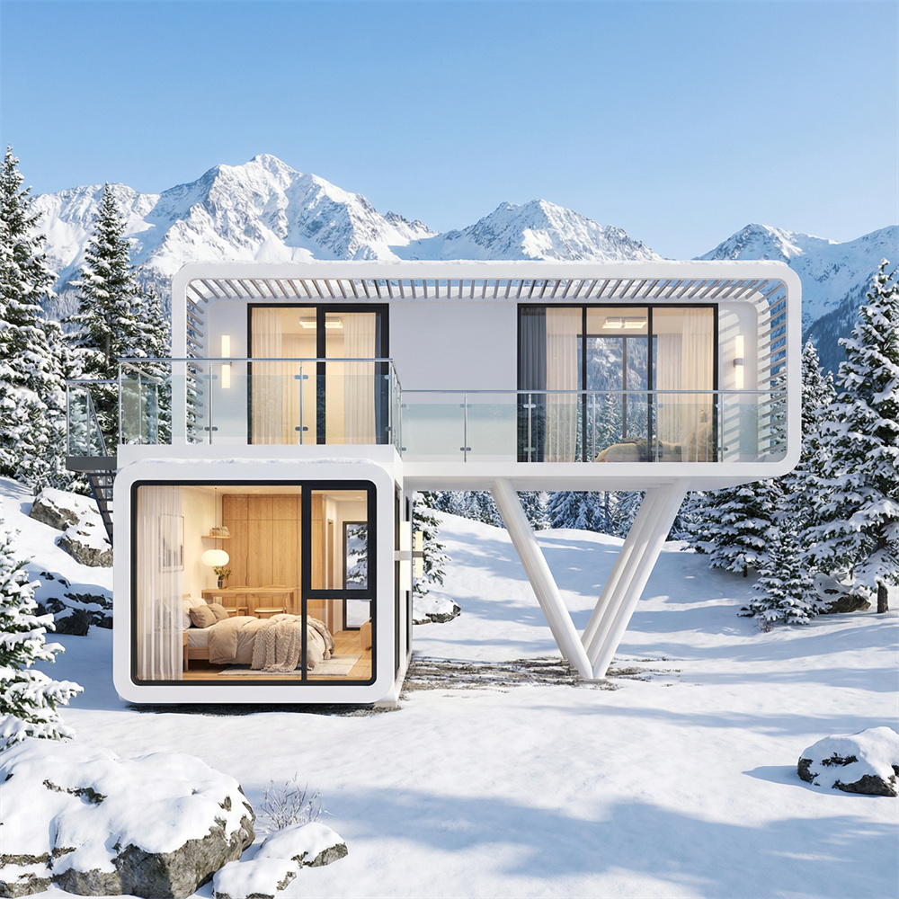 Cabină de camping cu capsulă spațială de tip V, ecologică, impermeabilă