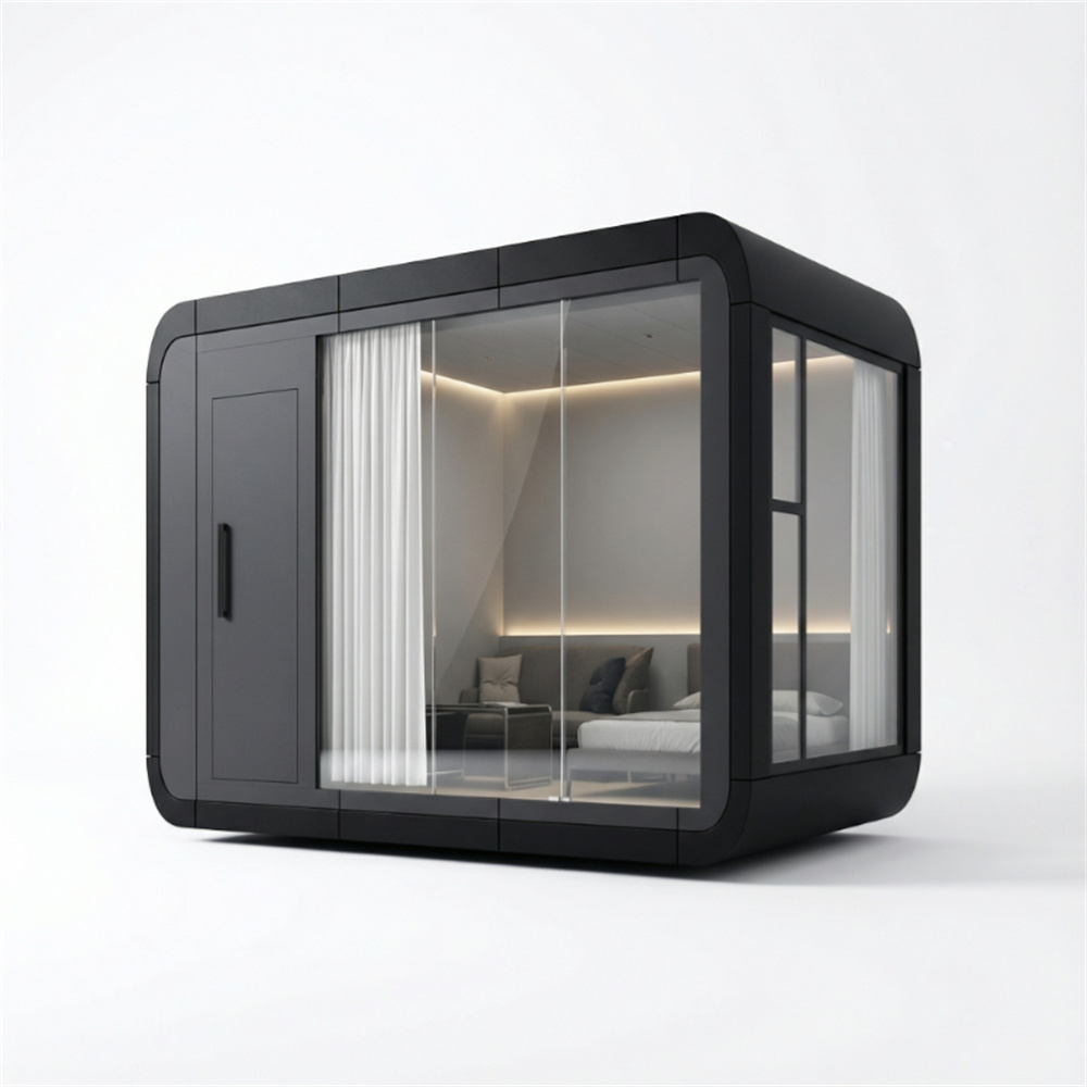 Mini Space Capsule Residence mobilă izolată fonic
