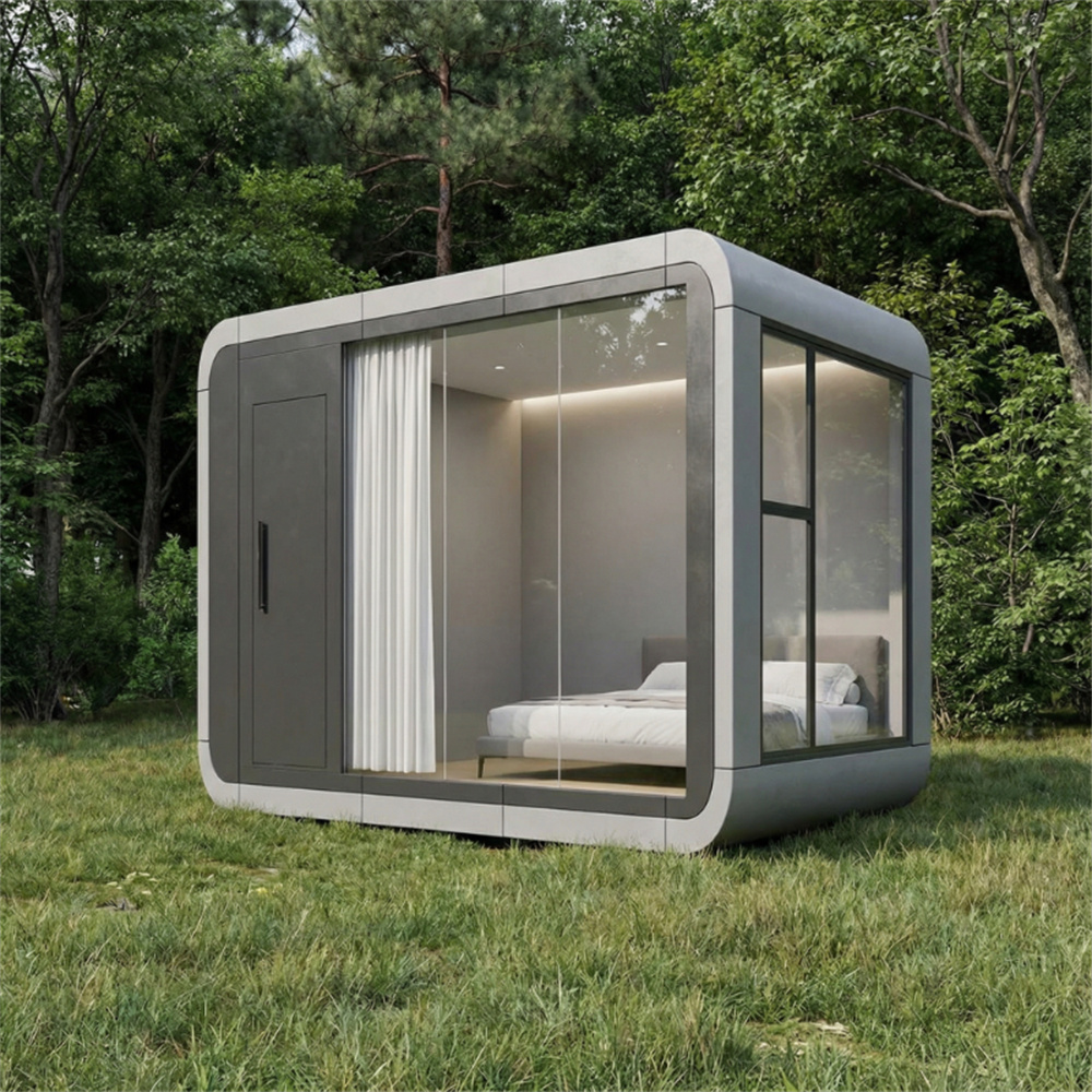 Mini Space Capsule Residence mobilă izolată fonic