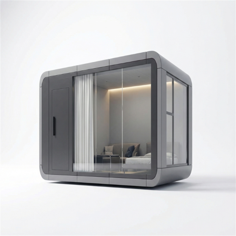 Mini Space Capsule Residence mobilă izolată fonic